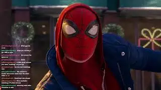 Shooting my webs live on stream (jolly style 🎄🎁) - Variety