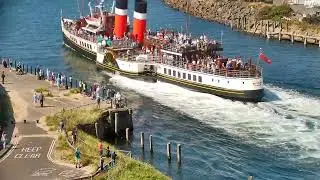 Waverley Leaving Ayr Harbour 25th Aug 2025