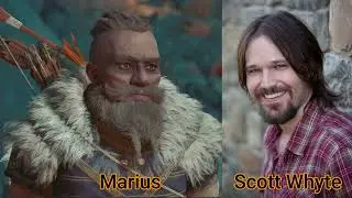 Character and Voice Actor - Avowed - Marius - Scott Whyte