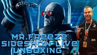 Side Show Collectibles MR. FREEZE Premium format statue unboxing