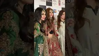 Backstage with the Showstoppers of #kashees #bridalcoutureweek #pakistanidrama #pakistanicelebrities