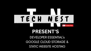 Developer Cloud Essential's Google Cloud Storage & Static Website Hosting
