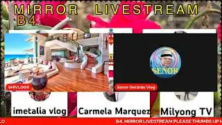 B4 . Keep on fishing never stop ( Mirror Livestream )#carmelamarquez