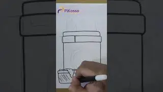 How to Draw a Washing Machine Easy in The Right Way