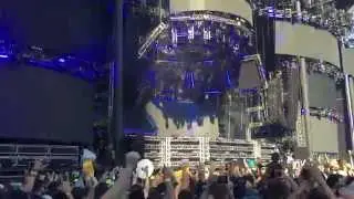 Nicky Romero Ultra Music Festival Miami 2015 appears on stage with Warriors