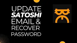 How To Change Email Address And Recover Asset Password On Satoshi: Recover login password on Satoshi