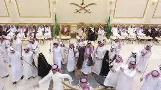 تصوير جوي لزواج عبدالاله العتيبي ـ  قاعة تغاني