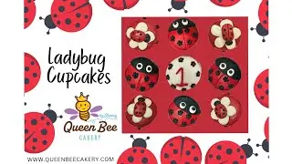 Ladybug Cupcakes 🐞🌼1️⃣