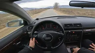 Audi A4 1.8T Quattro 2002 [170Hp] - POV Test Drive