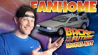 Fanhome Back To The Future DeLorean Time Machine Model Kit!