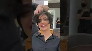 💇&zwj;♀️ Veja essa mudan&ccedil;a incr&iacute;vel 😍 cabelo curto feminino #shorts