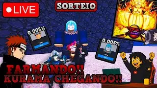 [LIVE 🔴] ANIME FIGHTING SIMULATOR UPDATE AMANHÃ!! NOVO BOSS KURAMA! NOVO BATTLE PASSE! BORA FARMA!