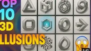 Top 10 3D illusion drawing on paper