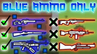 BLUE AMMO ONLY CHALLENGE | SV-98, PKP-Pecheneg, Mosin -- YES | AWM-S, M79, M249 -- NO| Surviv.io