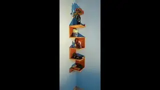 DIY simple corner shelf