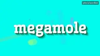 MEGAMOLE - HOW TO PRONOUNCE IT!?