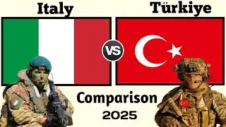 Italy vs T&uuml;rkiye Military Power Comparison 2025 | Turkey vs Italy Military Power 2025