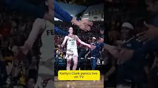 ''Caitlin Clark PANICS LIVE on TV After Career Shocking Message! 😱🔥''  #caitlinclark #wnba2026 #wnba