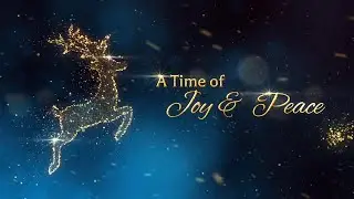 Animated Christmas Card Template - Christmas Is...