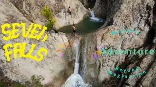 Seven falls after rain. Adventure, beyond imagination.