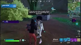 Fortnite- How to Dig Refined Kinetic Ore Fragments around Shady Stilts