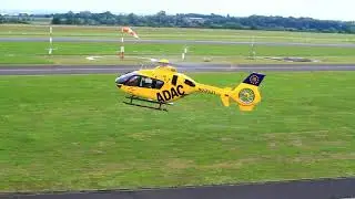 EC135P2 D-HGYN departing to Wittlich Hospital