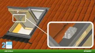 FAKRO - Ferestre de mansarda - rulou exterior ARZ Z-Wave - electric