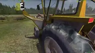 Może i upierdliwa misja ale za to mało płatna   wożenie balotów słomy w My Summer Car [25.01.2024]