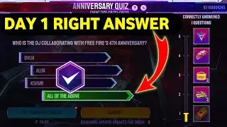 HOW TO COMPLETE ANNIVERSARY QUIZ EVENT FREE FIRE !!  ANNIVERSARY QUIZ EVENT !! FREE FIRE NEW EVENT