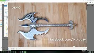 [ The art of sculpture ] Miniature Axe