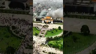 Drone view kathmandu today GenZ Revolution 10th September Update #viral #GenZ #trending #news
