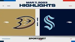 NHL Highlights | Ducks vs. Kraken - March 7, 2023