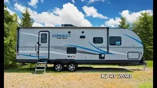 NEW! 2020 Rear Bath Travel Trailer by KZ RV - The Connect 261RB