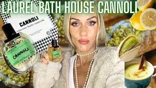 LAUREL BATH HOUSE CANNOLI PERFUME REVIEW | A NOSTALGIC LACTONIC PISTACHIO GOURMAND FRAGRANCE 