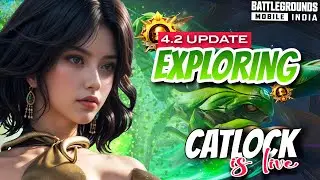 BGMI 1v1 TDM | DAY 24 BECOMING BEST GIRL GAMER | #bgmilive #girlgamer #catlockislive #girlstreamer