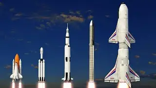Boeing Space Freighter Fully Reusable 420 Ton Payload Rocket Spaceplane