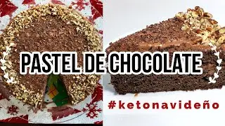 PASTEL KETO| PASTEL DE CHOCOLATE SALUDABLE| DIETA CETOGENICA!