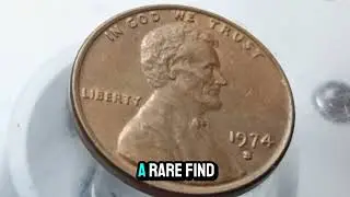 🇺🇸. Check Your 1974-S Penny! Some Are Worth Up To $100! 💰#1974SPenny #LincolnPenny #CoinErrors 
