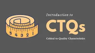 Introduction to Critical to Quality (CTQ) Characteristics (Lean Six Sigma)