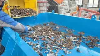 Non-Ferrous Metal Recycling Made Easy with the Eddy Current Separator