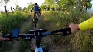 Treino de E-bike Caloi evibe elite fs
