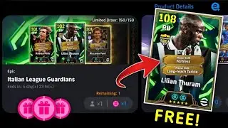 Upcoming Monday New Italian League Guardians Pack In eFootball 2026..........