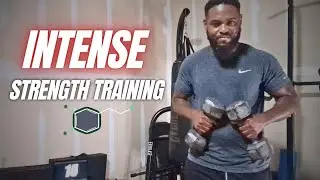 INTENSE Follow Along Strength Training | Dumbbell + Bodyweight🔥🔥