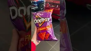TASTE TEST - 🔥Flamin Hot Doritos🔥 #tastetest #firstimpressions #shortsfeed #doritos #flaminhot