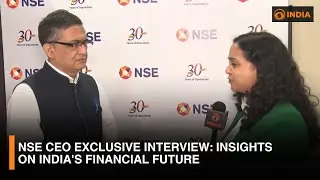 Exclusive Interview with NSE CEO on India's Financial Landscape | DD India