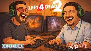 Left4Dead 2 - Gameplay RAIZ, v&iacute;deo antigo, sem filtro e muita resenha 😂 - MoreSix e Insane Games XP