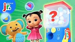 Toy Machine SURPRISE! Collect Prizes from CoComelon Lane, Wonderoos, & More 🎉 Netflix Jr