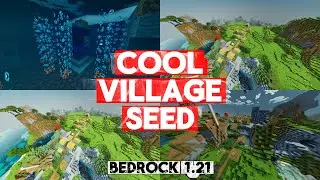 🏡 PERFECT Mountain Village for Survival! | Bedrock 1.21