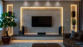 19+Modern Living Room TV Wall Design 2024 Media Wall Design Ideas| TV Cabinet Designs| Home Decor