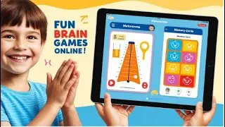 FUN Memory Games Online for Sensory Differences,. #sensorydevelopment  #autism #memorygames